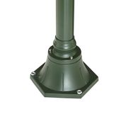 Klasická-vonkajšia-lampa-tmavozelená-235-cm-3-svetlá-IP44---Berta