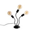 Dizajnová-stolná-lampa-čierna-3-svetlo---Wimme