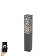 Smarte-Aussenleuchte-Pollerleuchte-schwarz-60-cm-IP44-inkl.-Wifi-ST64---Nicole