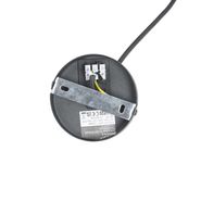 Lampă-suspendată-inteligentă-neagră-cu-sticlă-aurie-20-cm-cu-Wi-Fi-A60---Pallon