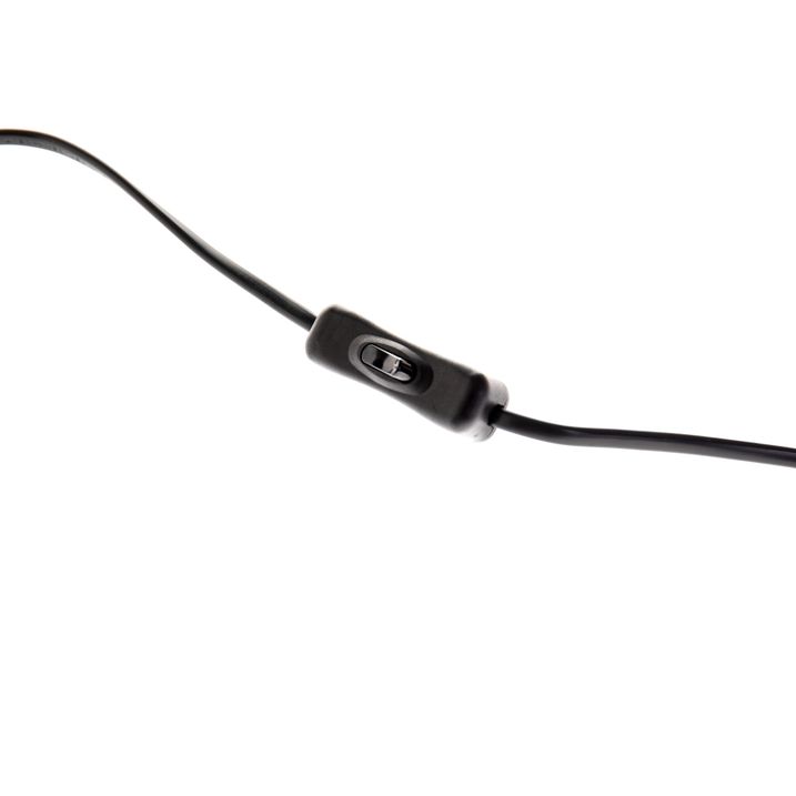 Lampe de table moderne grise - Hina