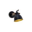 Průmyslová-nástěnná-lampa-černá-se-zlatem-nastavitelná---Liko