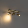 Smart-plafondspot-brons-3-lichts-draai--en-kantelbaar-incl.-Wifi-GU10-50mm---Jeana