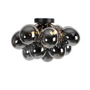 Smart-Deckenleuchte-schwarz-mit-Rauchglas-inkl.-4-Wifi-G9---Uvas
