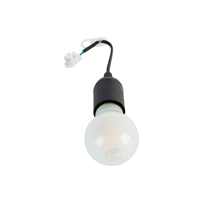 Moving Set of 6 Black Light Fittings Incl. A60 Light Bulbs - Move