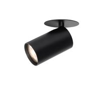 Set-van-6-moderne-inbouwspots-zwart-GU10-50mm---Chels