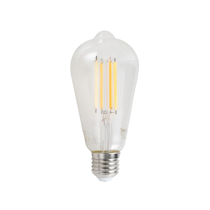 E27 stmívatelná LED žárovka ST64 čirá 7W 806 lm 2700-6500K Zigbee