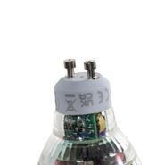 Set-of-5-GU10-50mm-Dimmable-LED-Bulbs-Clear-2.5W-450-lm-3000K