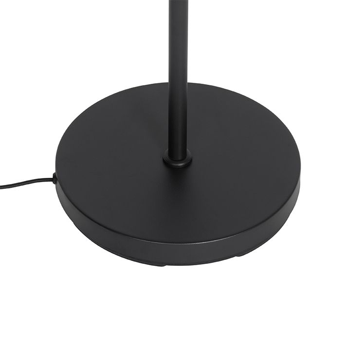 Lampada da terra di design nera - Johanna