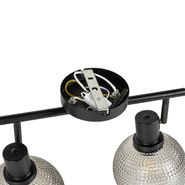 Projetores-de-teto-design-preto-com-vidro-fumê-2-luzes---Chico