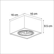 Design-Surface-Mounted-Spotlight-Black-Adjustable---Kaya