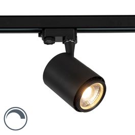 Spot de rail 3 phases moderne réglable avec poutre ajustable et Kelvin 18s - Jeana