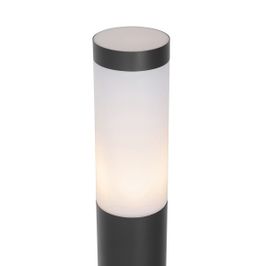 Moderna-āra-staba-lampa-tumši-pelēka-ar-opalu-110-cm-IP44---Rox