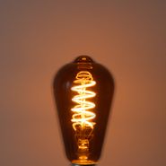 5er-Set-E27-Dimmbare-LED-Glühbirnen-ST64-Braun-4W-100-lm-1800K