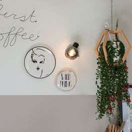 Art Deco spotlámpa fekete füstüveggel - Vidro