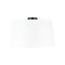 Plafonska lampa mat crna sa bijelim sjenilom 45 cm - Combi