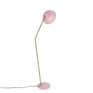 Retro-stāvlampa-rozā-ar-bronzu---Milou