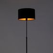 Podna-lampa-crna-sa-somotskom-lampom-crne-boje-sa-zlatom-35-cm---Parte