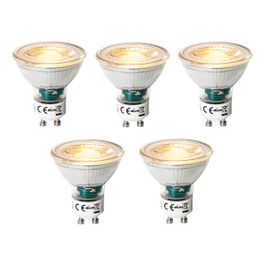 Sada 5 GU10 3-stupňových stmívatelných LED žárovek 6W 460 lm 2000 - 6000K