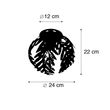 Plafonieră-inteligentă-vintage-aurie-24-cm-incl.-WiFi-ST64---Botanica