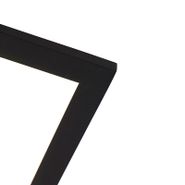 Plafoniera-moderna-nera-con-LED-integrato-40-cm---Liv