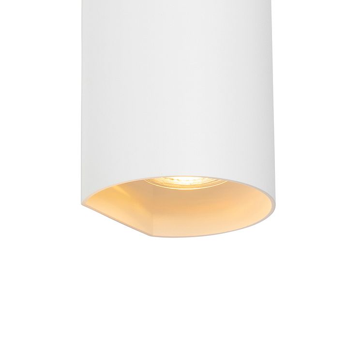 Inteligentná nástenná lampa biela okrúhla vrátane 2 WiFi GU10 - Sabbir