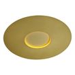 Moderne-Deckenleuchte-Gold-60cm-inkl.-LED-3-Stufen-Dimmbar---Morning