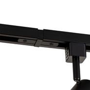 Sistema-de-calhas-de-iluminação-inteligente-com-5-focos-preto-dourado-monofásico-incluindo-5-Wifi-GU10-50mm---Iconic-Jeana