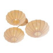 Japandi-kattovalaisin-beige-3-lamppuinen---Multi-Bida