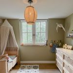 Oosterse hanglamp naturel stof 35 cm - Rob