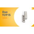 Vonkajšia-nástenná-lampa-oceľ-2-svetlá-IP44-s-pohybovým-senzorom---Duo
