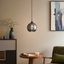 Candeeiro-suspenso-Art-Deco-preto-com-vidro-fumado---Wallace