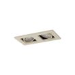 Set-of-6-Modern-Recessed-Spotlights-Beige-GU10-50mm-Adjustable-2-Lights---Qure