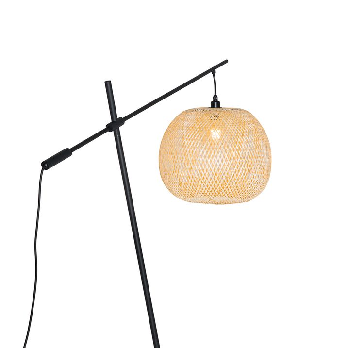 Oosterse buiten vloerlamp bamboe IP44 - Rafael