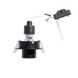 Set-van-6-inbouwspots-zwart-GU10-35mm-rond-kantelbaar---Installa