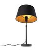 Galda-lampa-melna-ar-abažūru-melnā-krāsā-ar-zelta-iekšpusi-35-cm---Parte