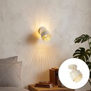 Moderna-smilškrāsas-prožektors-ar-virvi,-pagriežams-un-noliecams---Kora