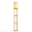 Modern-Floor-Lamp-Wood-with-Beige-Shade---Stojon