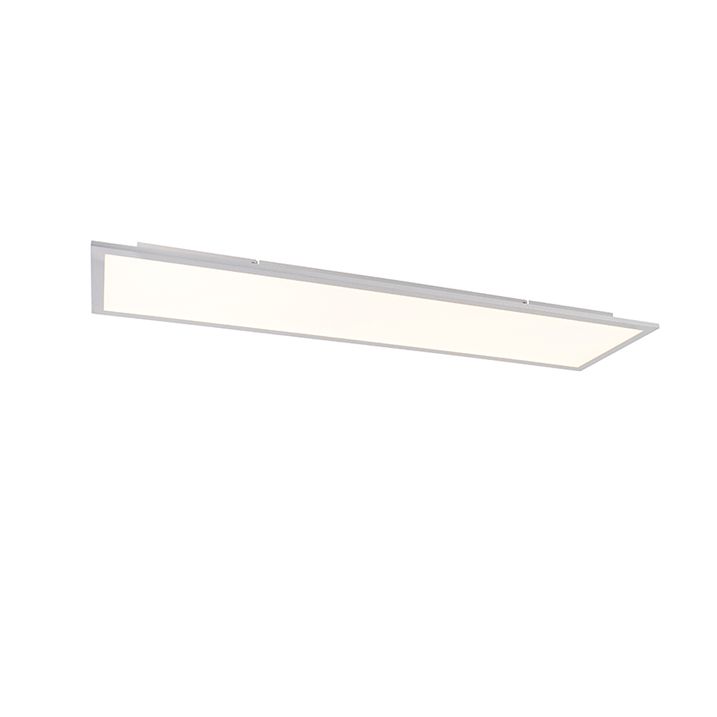 Plafonnier en acier 120 cm avec LED et télécommande - Liv