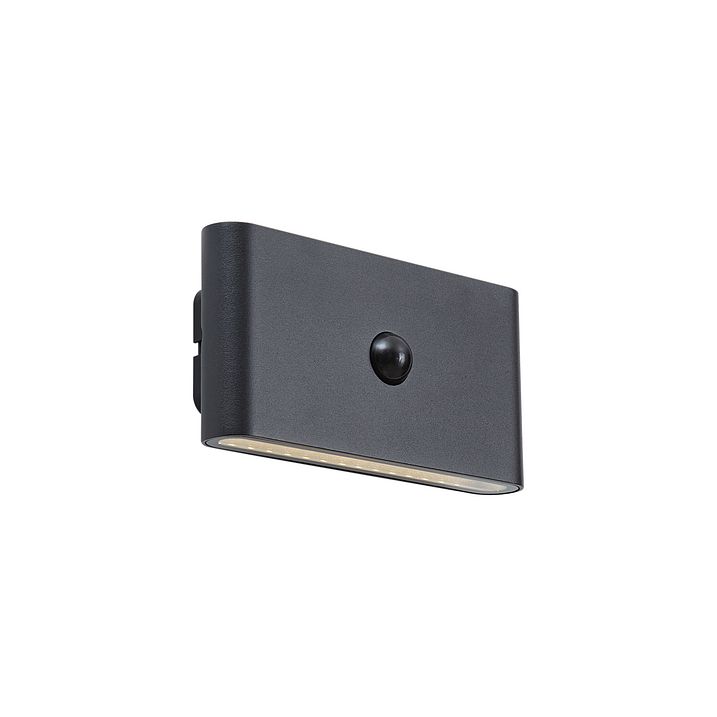 Wandlamp zwart Lux Sensor Magnetisch Incl. LED Oplaadbaar - Batt
