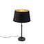 Galda-lampa-melna-ar-abažūru-melnā-krāsā-ar-zelta-iekšpusi-35-cm---Parte