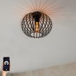 Smart-Ceiling-Lamp-Black-30-cm-Incl.-Wifi-G95---Johanna