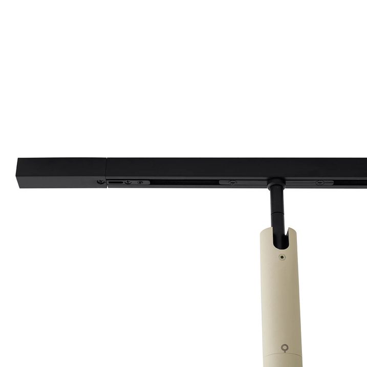 Modern sínrendszer 6 bézs és fekete reflektorral, 1 fázisú - Slimline Uzzy