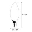 Juego-de-5-bombillas-LED-E14-inteligentes-B35-4,5W-470-lm-2700K