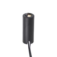 Sett-med-5-moderne-innfelte-spotter-svart-inkl.-LED-IP67---Linsey