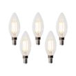 Set-od-5-E14-LED-sijalica-sa-3-nivoa-zatamnjivanja-B35-providne-4W-450-lm-2700K
