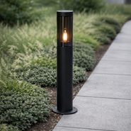 Moderni-ulkotolppavalaisin-musta-45-cm-IP44---Rox