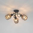 Dizajnerska-plafonska-lampa-crna-sa-zlatom-3-svetla---Noud
