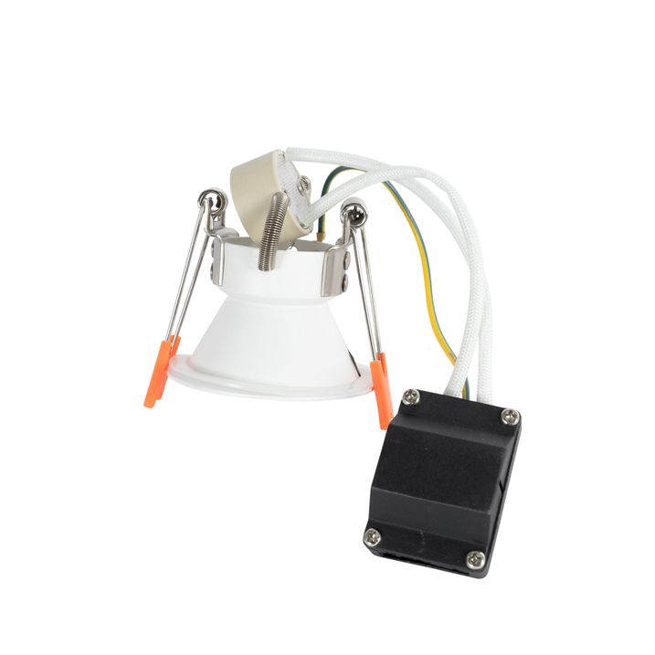 Moderne inbouwspot wit 35 mm IP44 - Dept