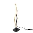 Design-tafellamp-zwart-met-goud-incl.-LED-dimbaar---Blaze